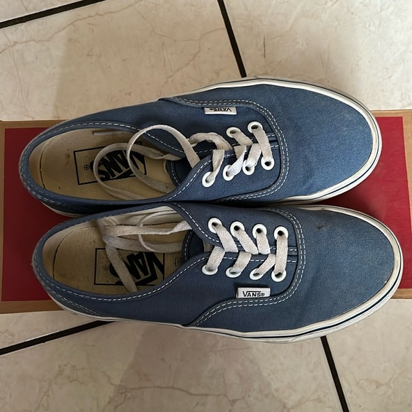 Vans Shoes - Navy Blue Authentic Vans
